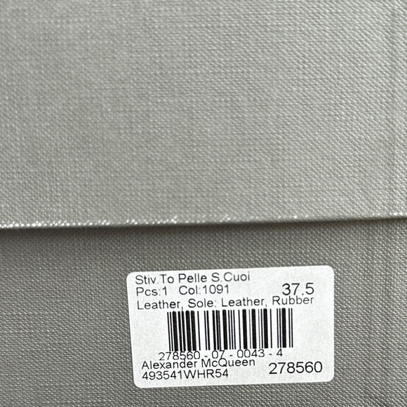 Alexander McQueen Braided Chain Leather Ankle Boots - Picture 12 of 14